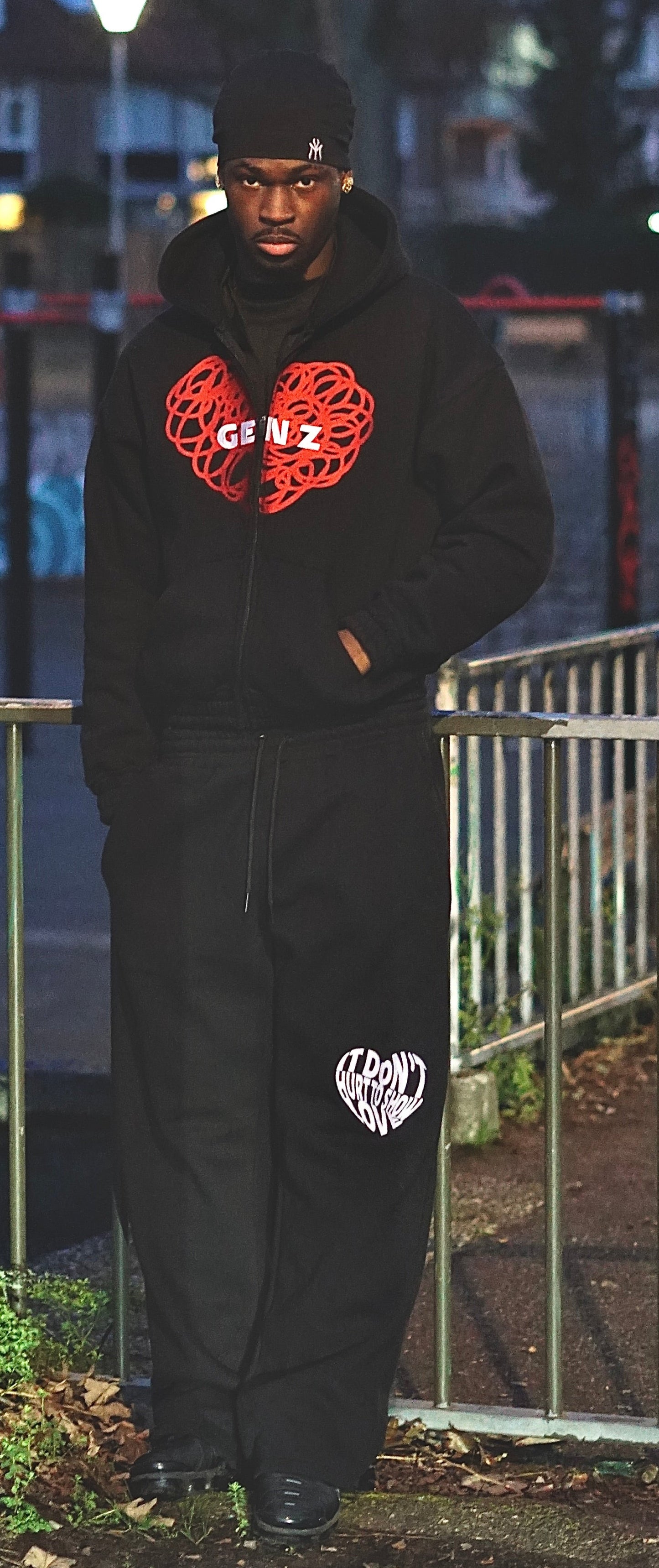 WC '25 Full Tracksuit (Black)